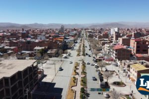 panoramica de la ciudad de Oruro