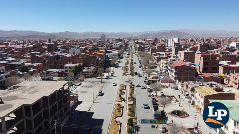 panoramica de la ciudad de Oruro