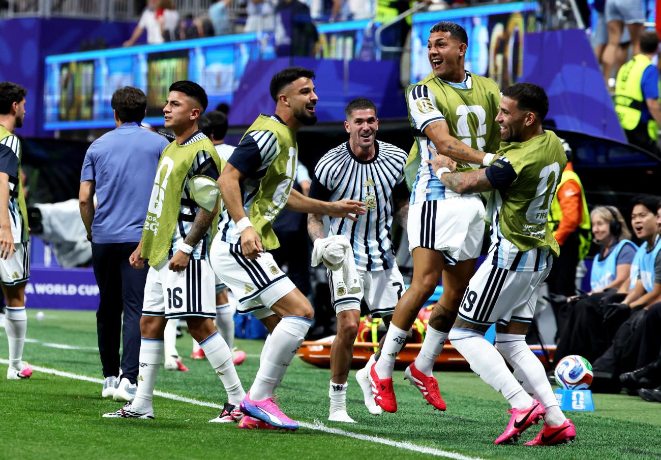 Jugadores de Argentina