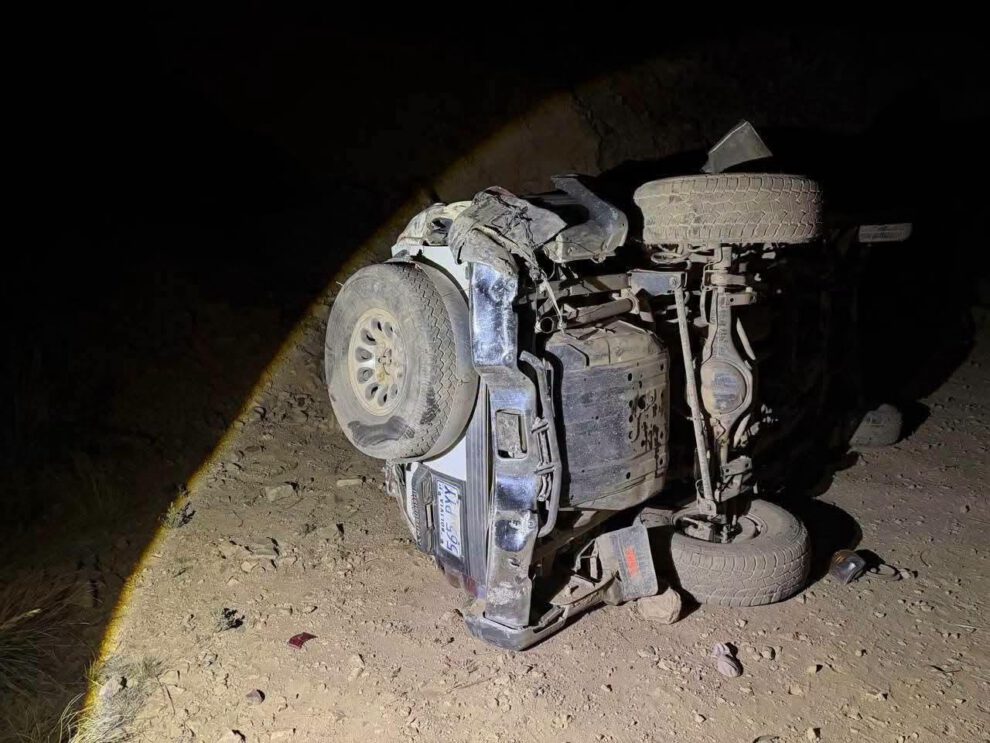 Imagen del accidente