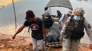 Armada Boliviana halla el cuerpo desaparecido de Nelson L.M.