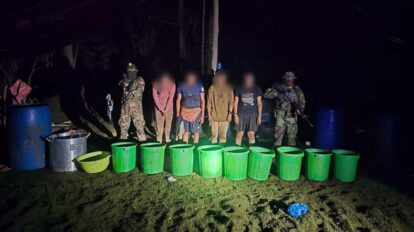 Efectivos de la FELCN aprehendieron a cinco personas en Cochabamba