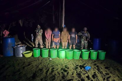 Efectivos de la FELCN aprehendieron a cinco personas en Cochabamba
