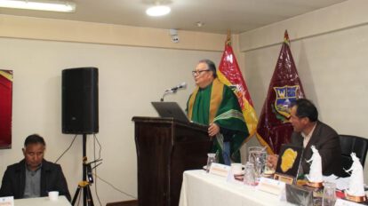 Ministro de Educación Erick Sanjinés