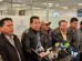 Los cívicos benianos en conferencia de prensa