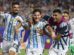 Alvarez, de Argentina, celebra un gol en un partido de cuartos de final del Mundial de la FIFA 2026 entre Argentina y Suiza