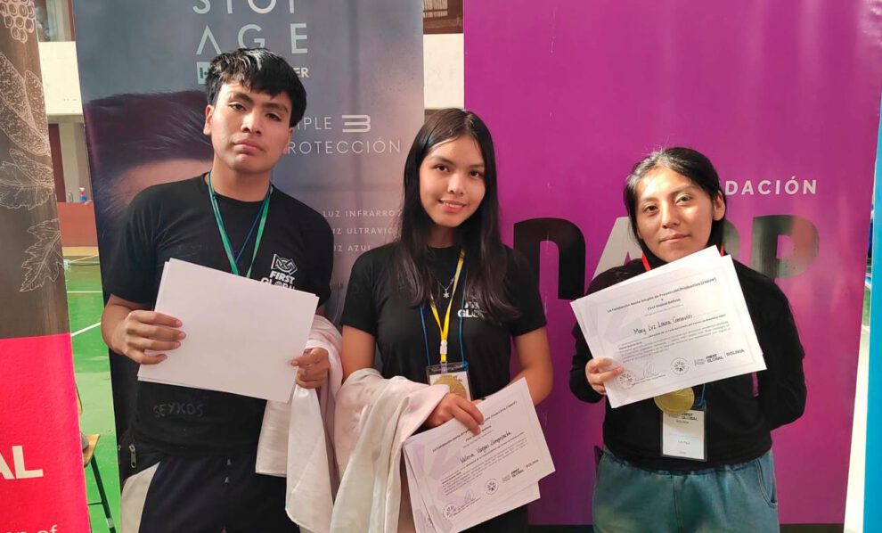 estudiantes de Chuquisaca y La Paz representarán a Bolivia en el Mundial de Robótica en Corea del Sur