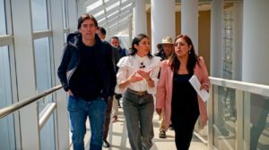 El ministro Zamora junto a parlamentarios, inspeccionó la infraestructura de los predios del Parlamento de la Unión de Naciones Suramericanas (UNASUR)