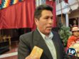 El subgobernador de Cercado, Fredy Chinche