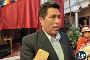 El subgobernador de Cercado, Fredy Chinche