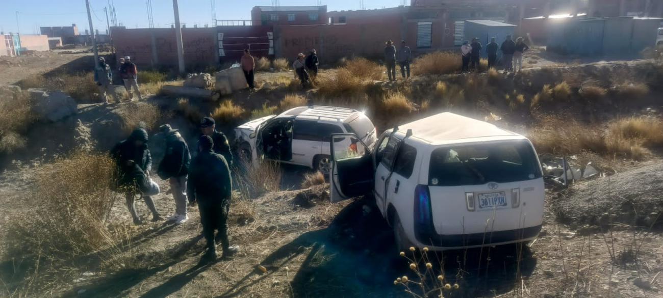 Imagen del accidente
