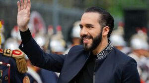 El presidente de El Salvador, Nayib Bukele