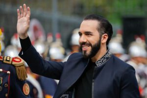 El presidente de El Salvador, Nayib Bukele