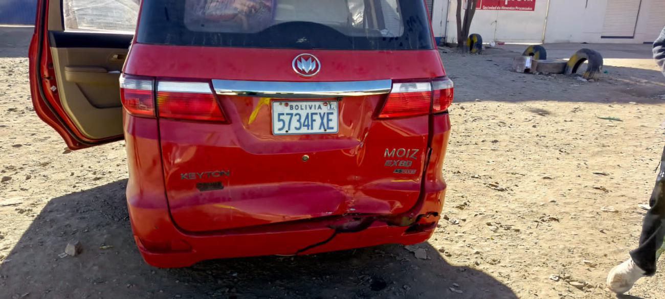 Imagen del accidente