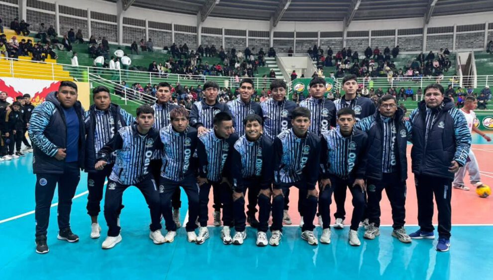 Torneo nacional de futsal Sub-20, Oruro vence a La Paz, Coliseo Jorge Revilla Aldana de Sucre