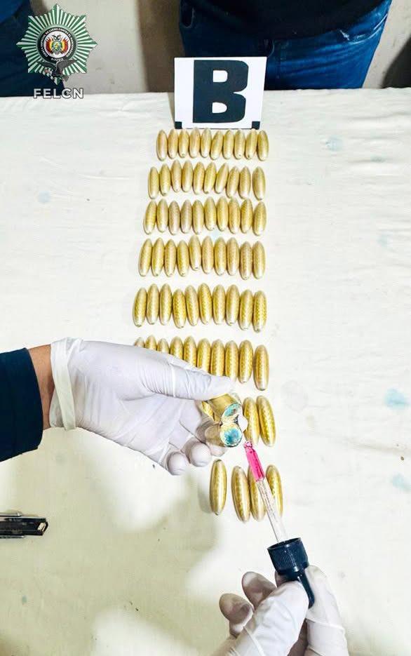 La Felcn secuestró 349 cápsulas con droga