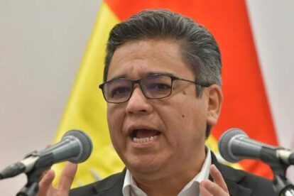 El vocero presidencial, José Luis Gálvez
