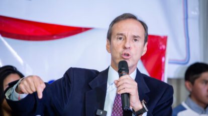 Jorge Tuto Quiroga, líder del partido político Libre