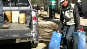 Decomisan más de 800 litros de combustible y 40 garrafas en Viacha