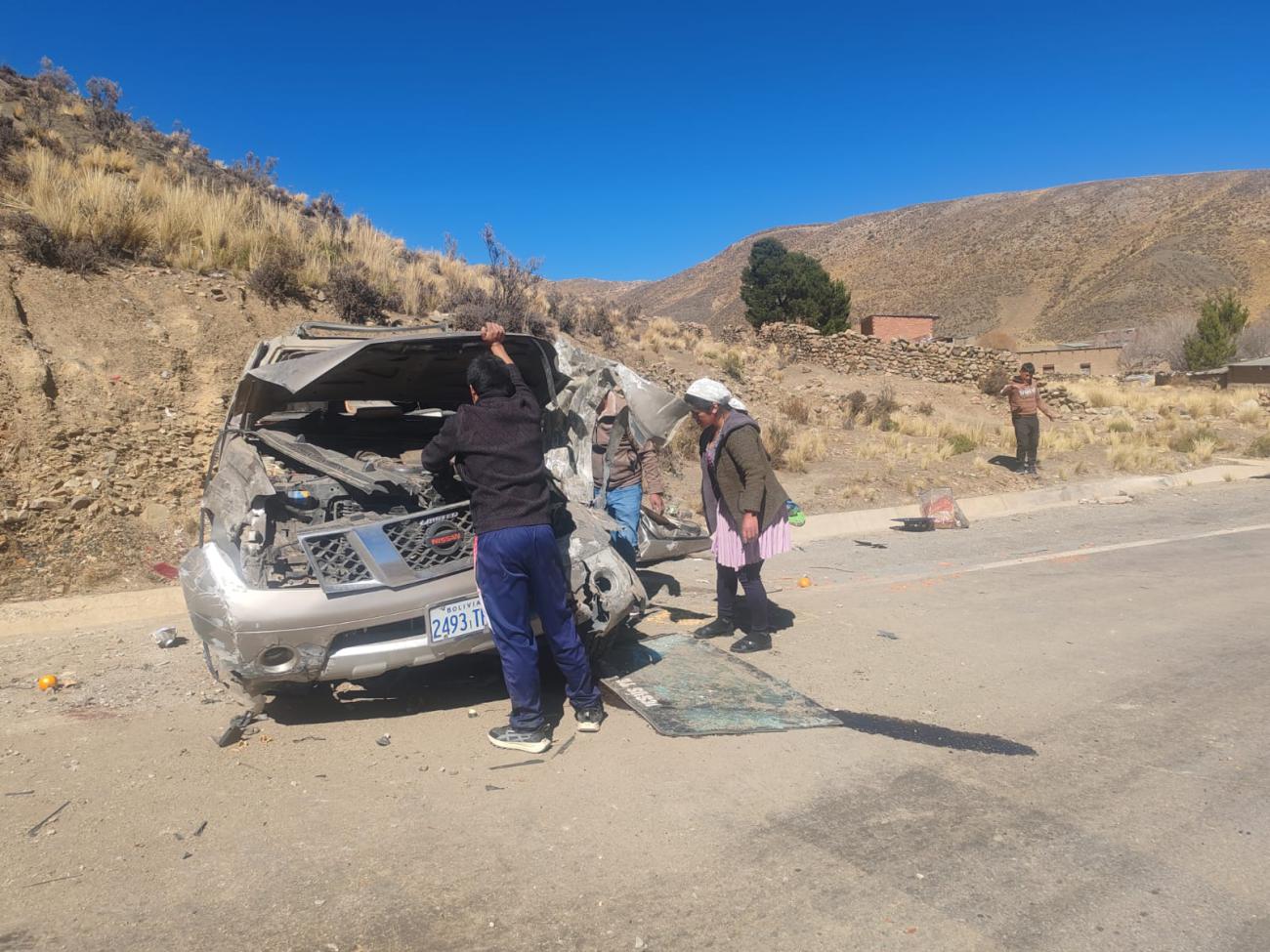 Imagen del accidente