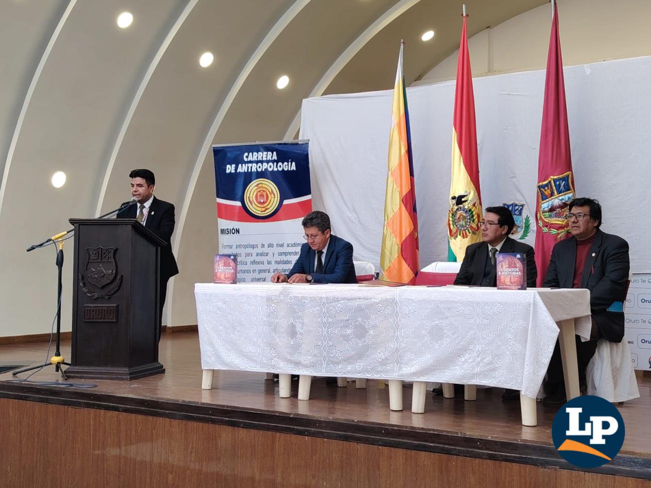 Presentación libro Cuentos e Historia del Carnaval de Oruro