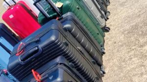 Las maletas llegaron en un vuelo