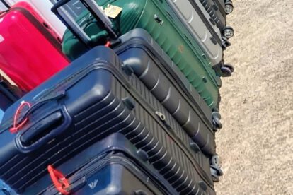 Las maletas llegaron en un vuelo