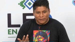 El gobernador de Cochabamba, Leonardo Loza