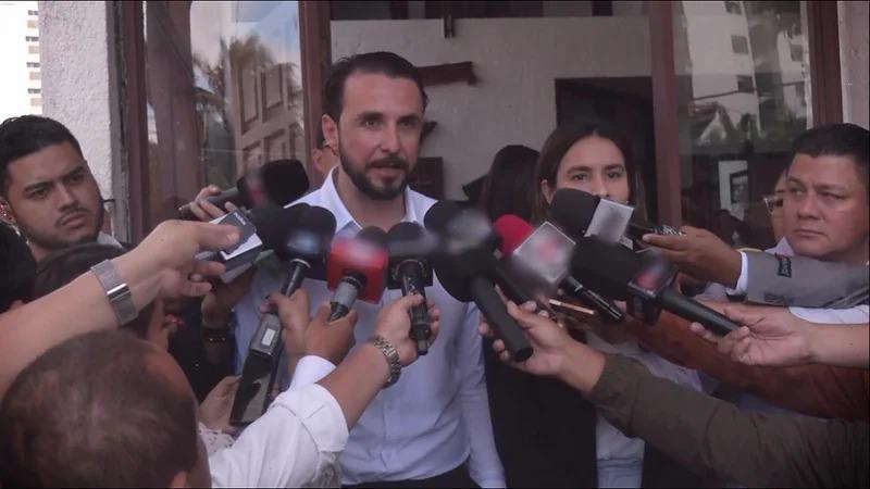 El gobernador de Santa Cruz, Juan Pablo Velasco