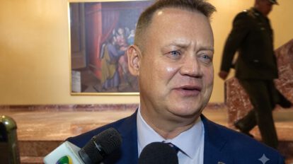 El embajador de Rusia en Bolivia, Dmitry Vérchenko