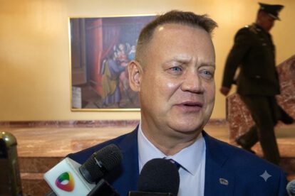 El embajador de Rusia en Bolivia, Dmitry Vérchenko