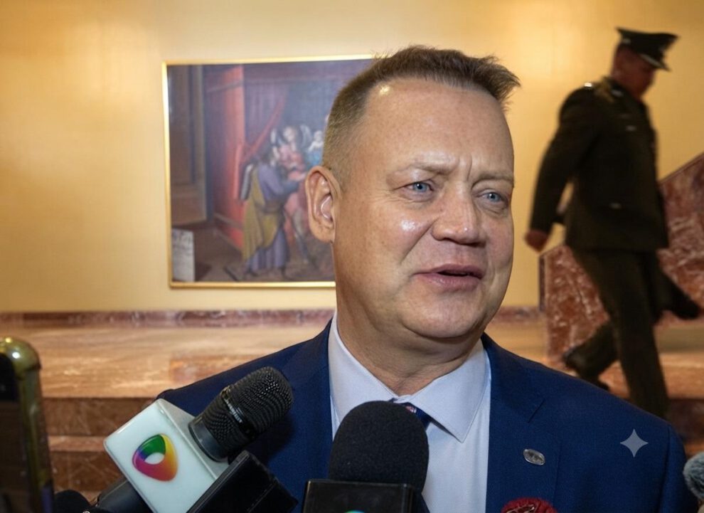El embajador de Rusia en Bolivia, Dmitry Vérchenko