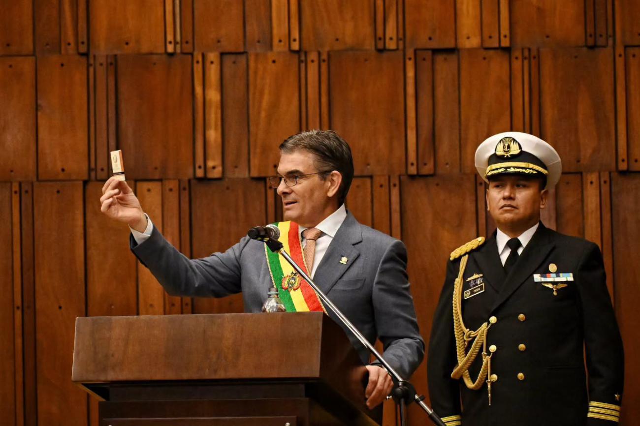 El presidente Rodrigo Paz informó este miércoles que se proyecta una inversión de casi Bs 17.000 millones para obras viales  para La Paz