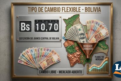El tipo de cambio flexible rige actualmente en Bolivia