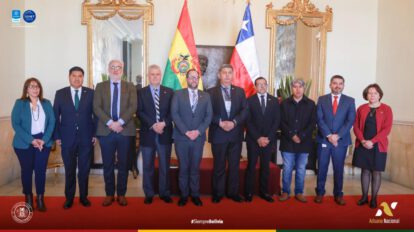 representantes de bolivia y chile