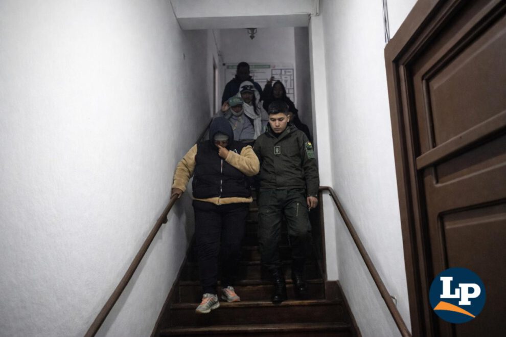 Imagen de la aprehendida