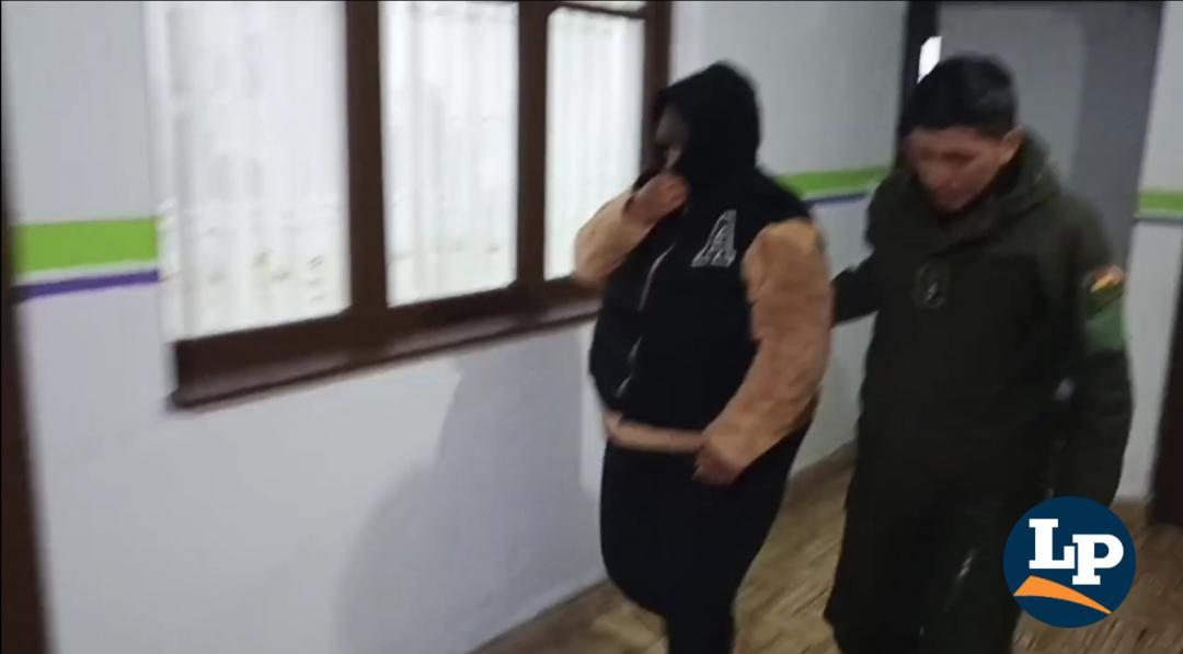 Imagen de la detenida
