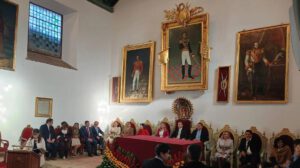 Los retratos de los líderes indígenas se trasladaron a otro salón de la Casa de la Libertad