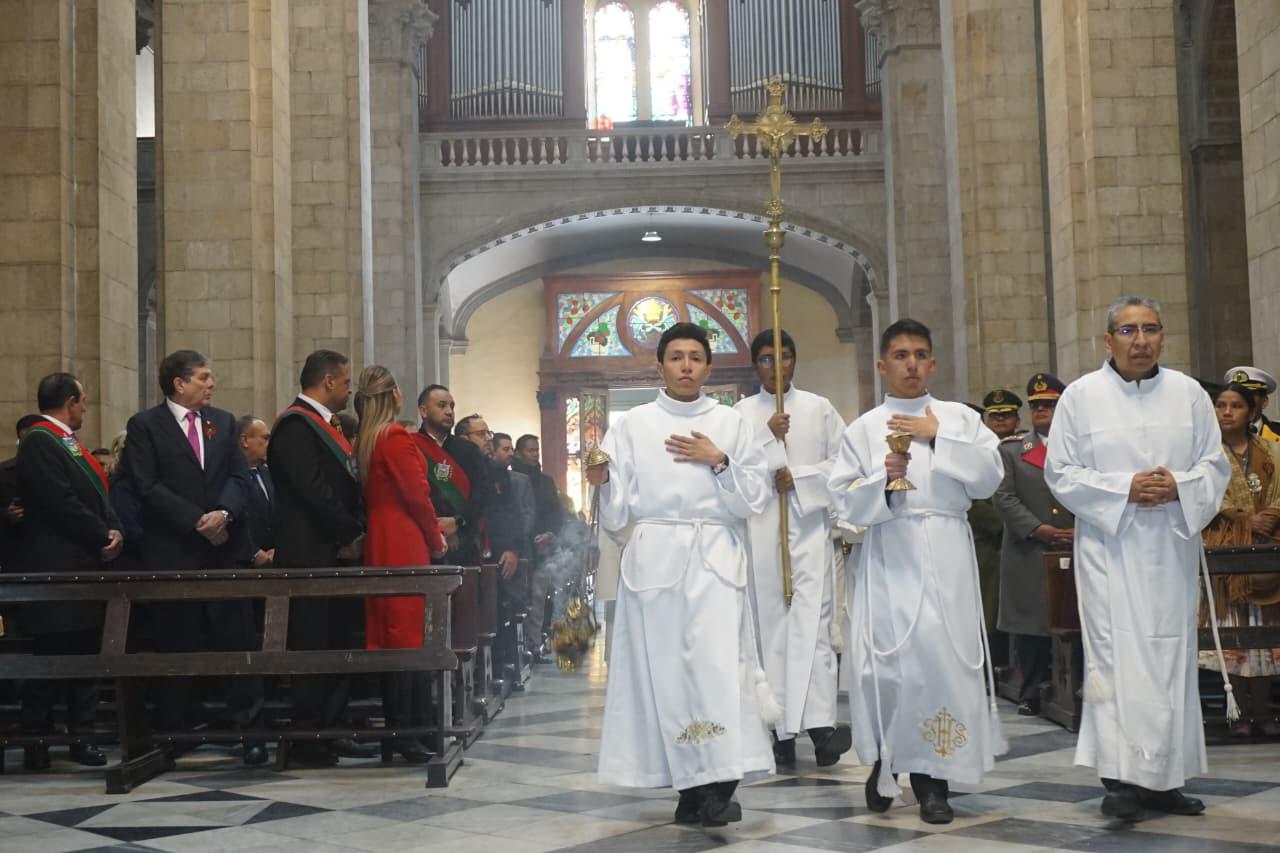 El Tedeum se celebró en la Catedral Metropolitana