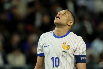 Mbappé, durante el partido de semifinales de la Liga de Naciones 2025 contra España