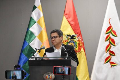 El vocero presidencial, José Luis Gálvez