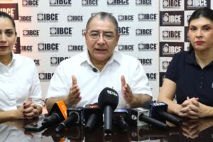 El gerente general del Instituto Boliviano de Comercio Exterior (IBCE), Gary Rodríguez, brindó este viernes una declaración