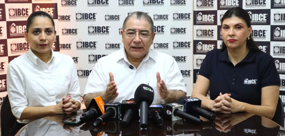 El gerente general del Instituto Boliviano de Comercio Exterior (IBCE), Gary Rodríguez, brindó este viernes una declaración