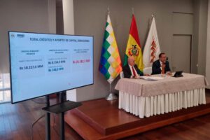 El gobierno informó que las empresas públicas registran pérdidas de 12,7 mil millones de bolivianos