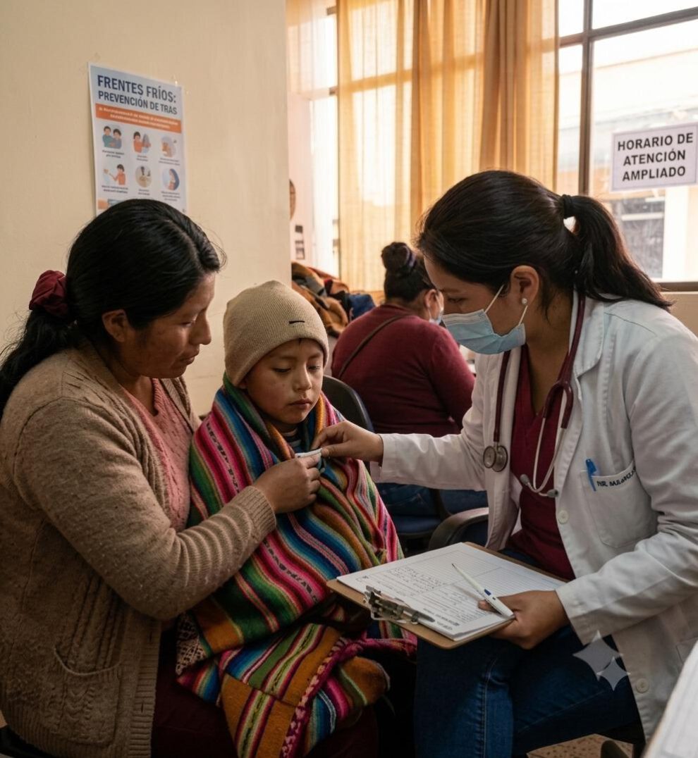 niño en una consulta