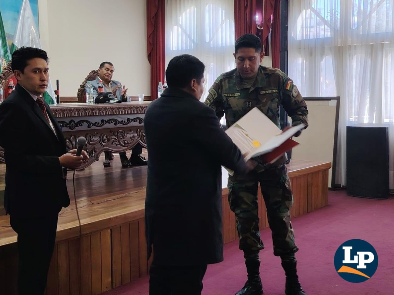 acto de reconocimiento a la Felcn