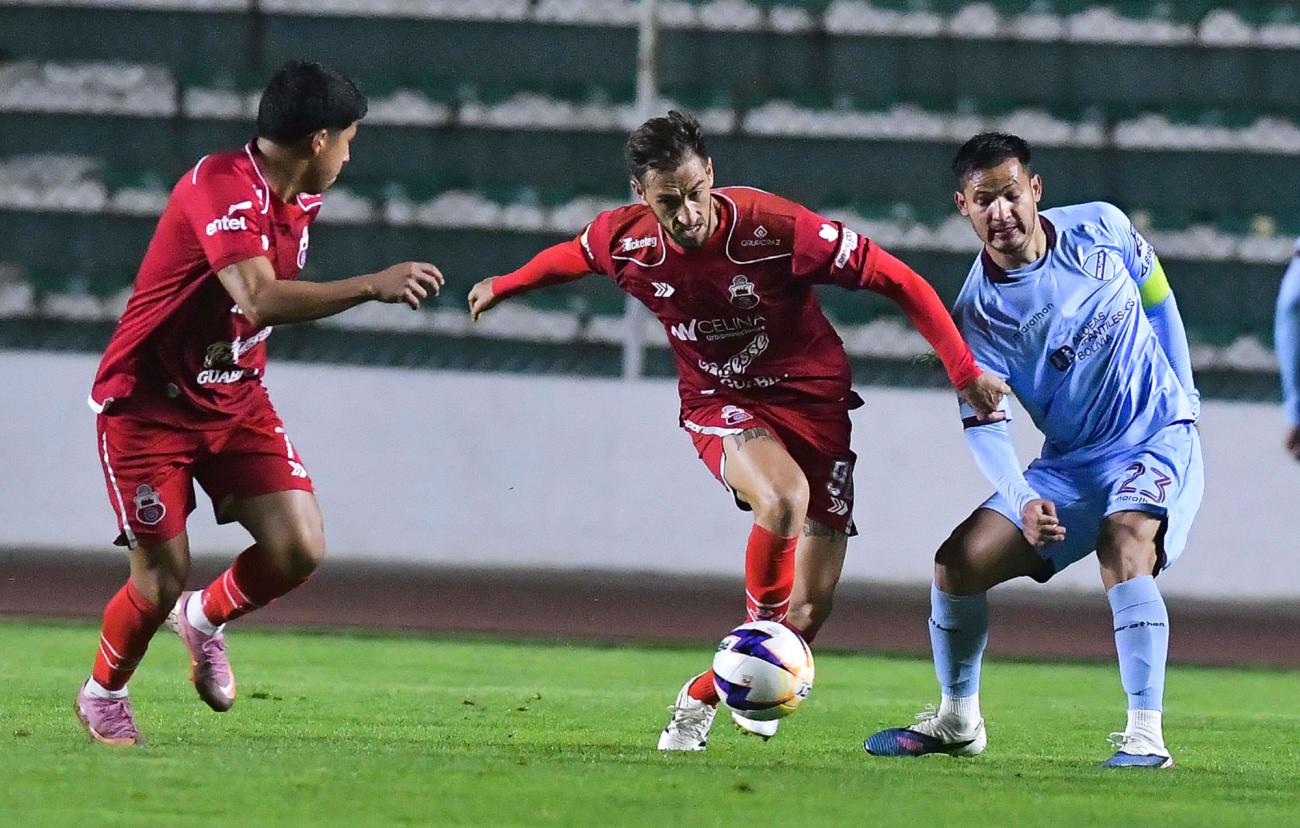 División Profesional, Bolívar vs. Guabirá, Estadio Hernando Siles de La Paz