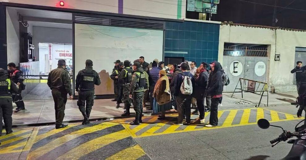 Accidente laboral en El Alto