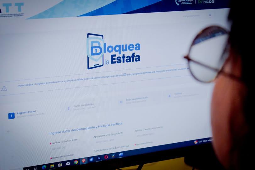 bloquea la estafa