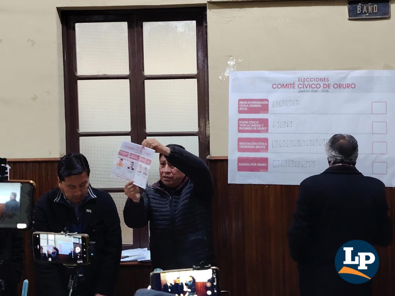 Elecciones comité cívico